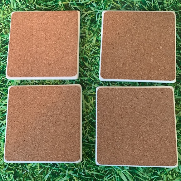 St. Nicholas square, coaster set, joy to the world, (set of 4), NIB - Picture 5 of 8